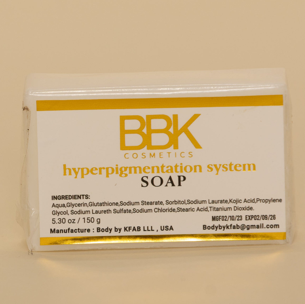Hyperpigmentation soap