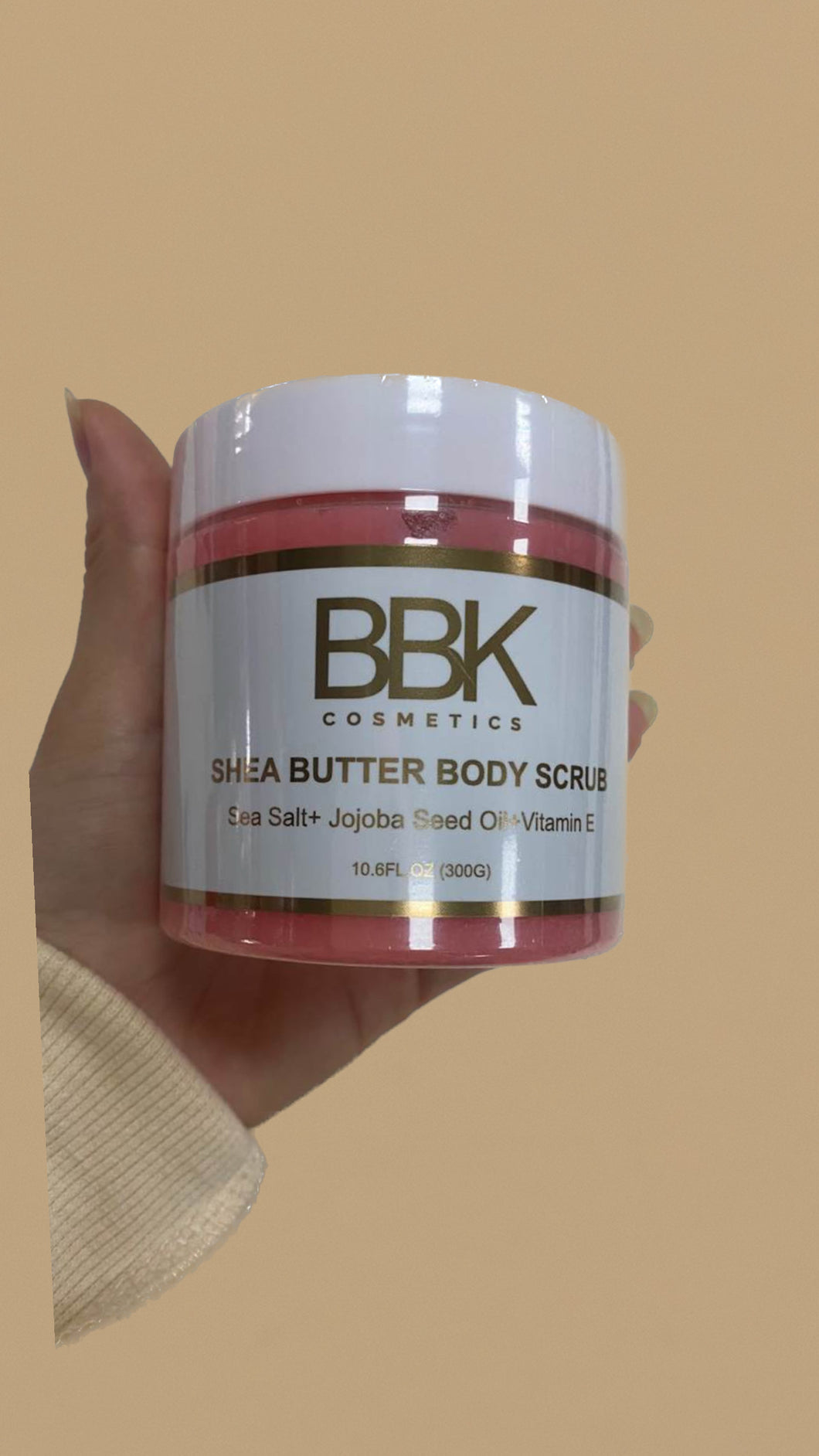 Shea butter, body scrub